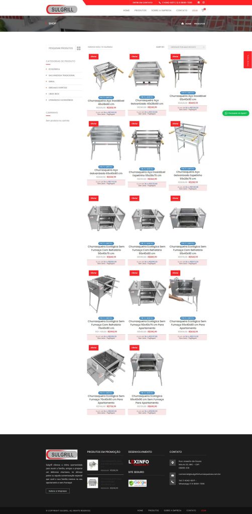 Sulgrill Churrasqueiras