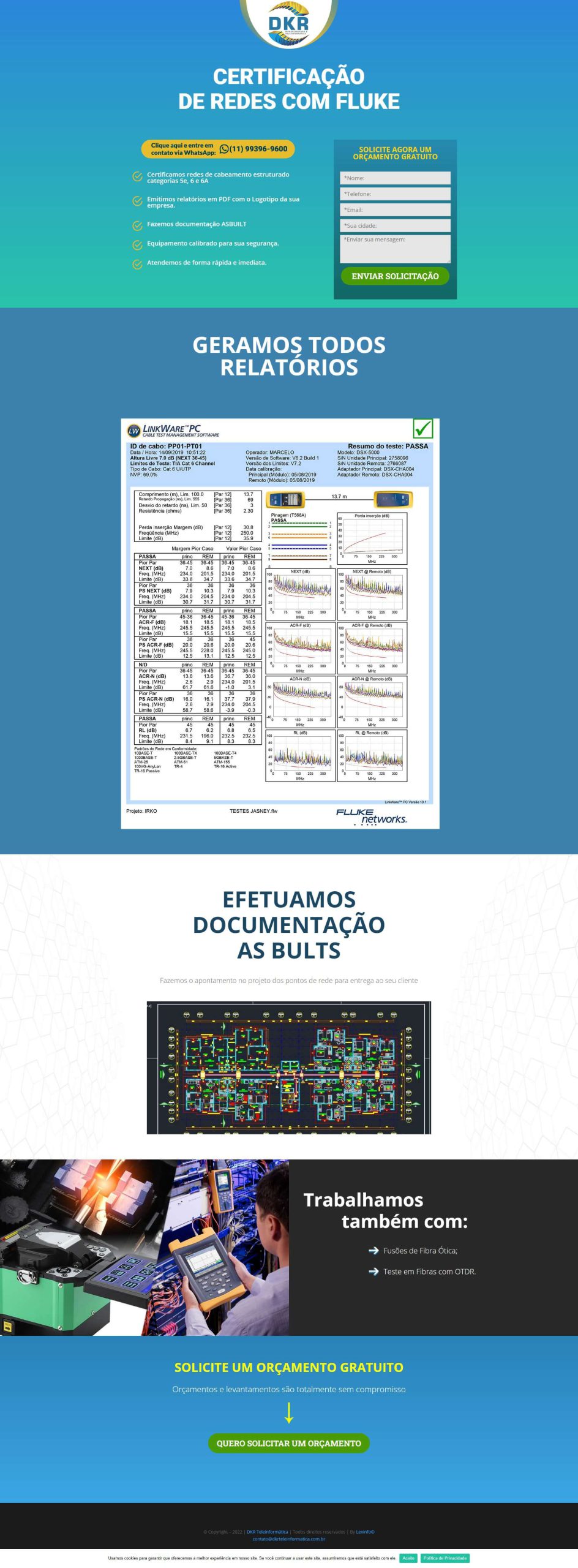 Dkr - Certificação de Redes